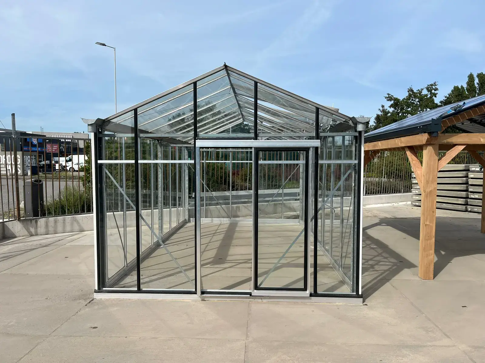 Invernadero recreativo (aprox. 14 m²)
