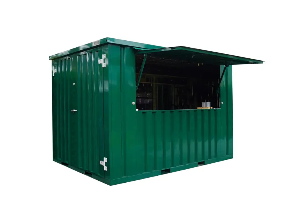 Barra plegable XL, 3x2 m, verde RAL 6016